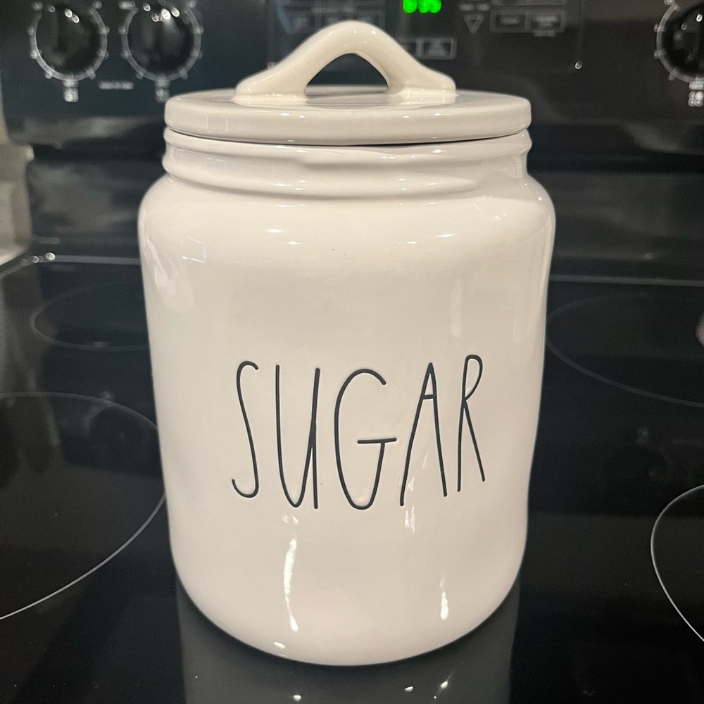 Rae Dunn Sugar Jar with Lid